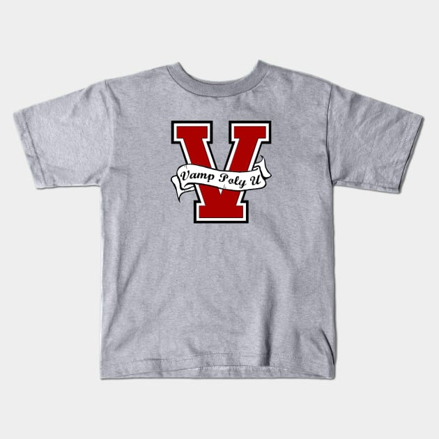 Vamp Poly U Kids T-Shirt by DV8Works